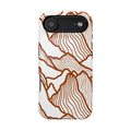 Ceramic Line Art Magnetic Impact-Resistant Phone Case