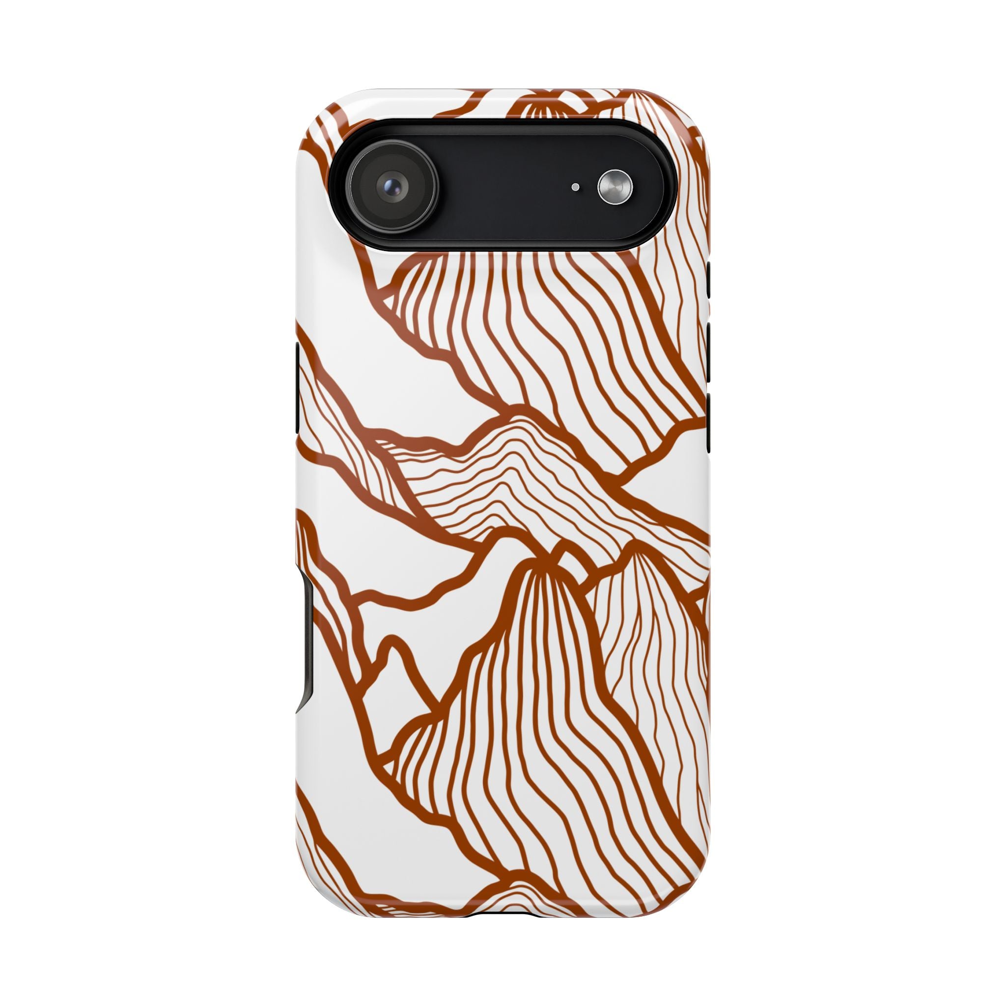 Ceramic Line Art Magnetic Impact-Resistant Phone Case
