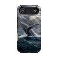 Whale Breach Impact-Resistant Phone Case