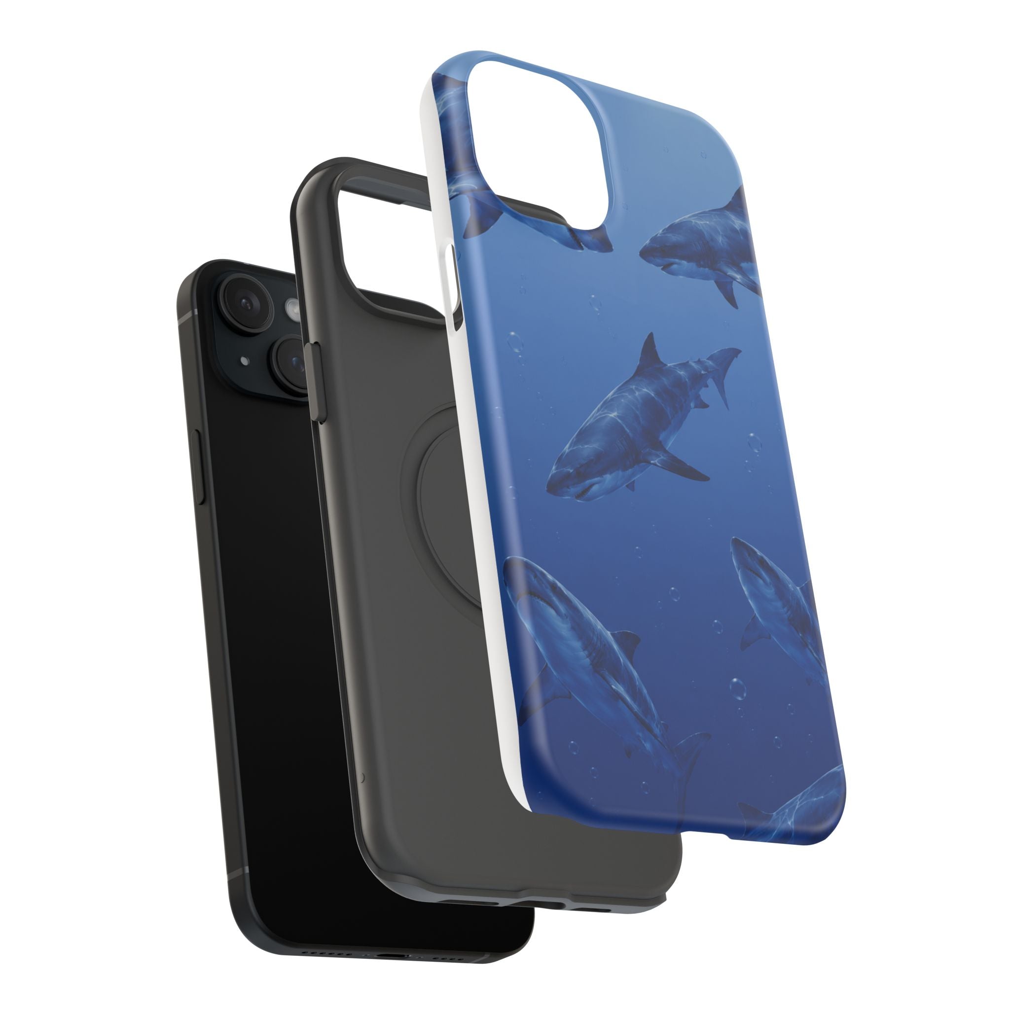 Shark Ocean Impact-Resistant Phone Case