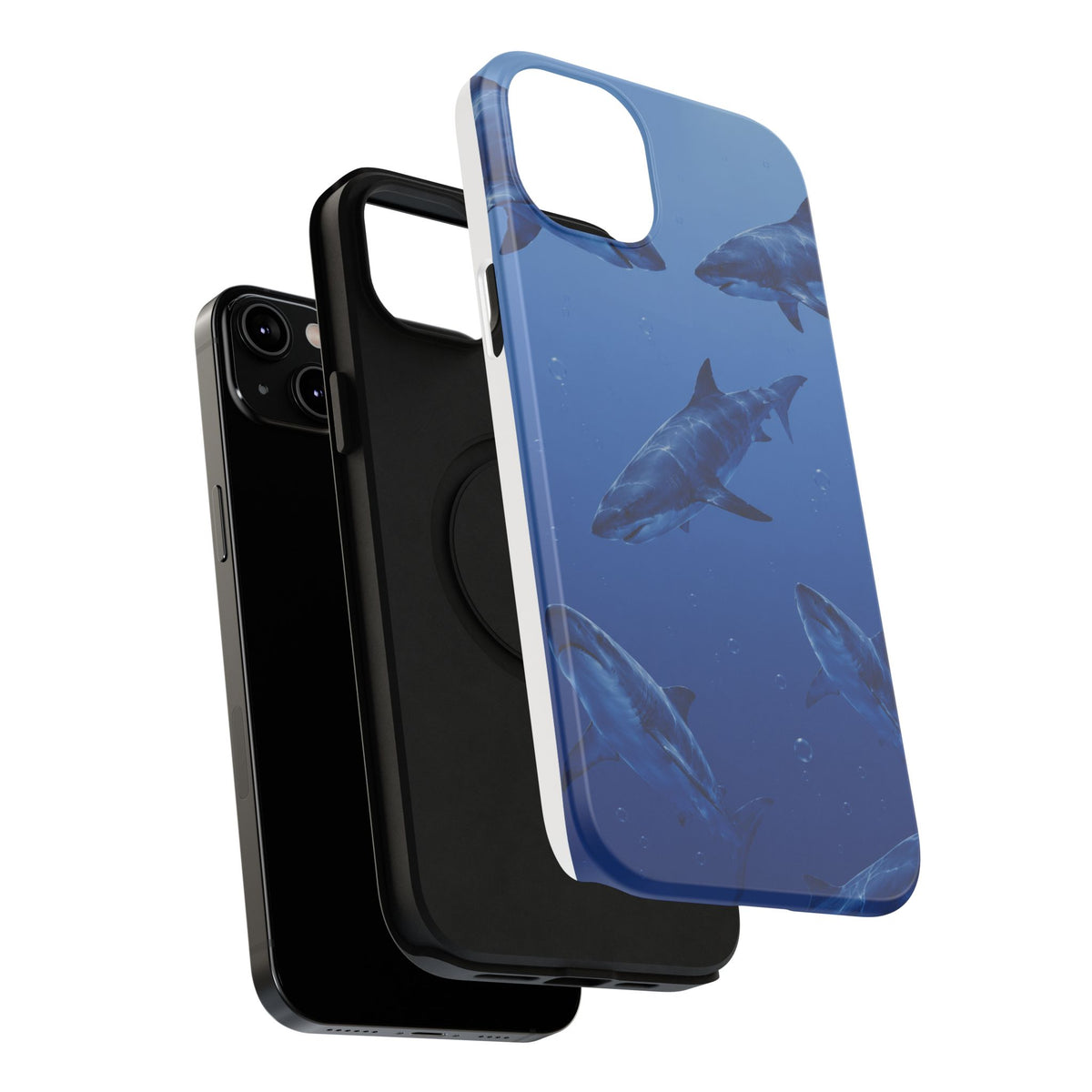 Shark Ocean Impact-Resistant Phone Case