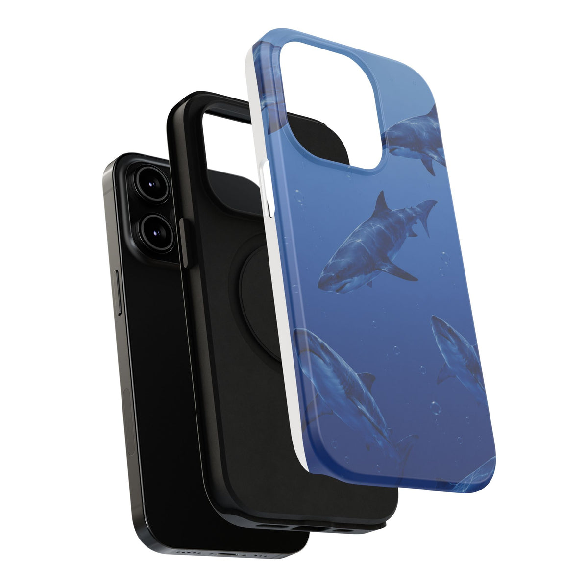 Shark Ocean Impact-Resistant Phone Case