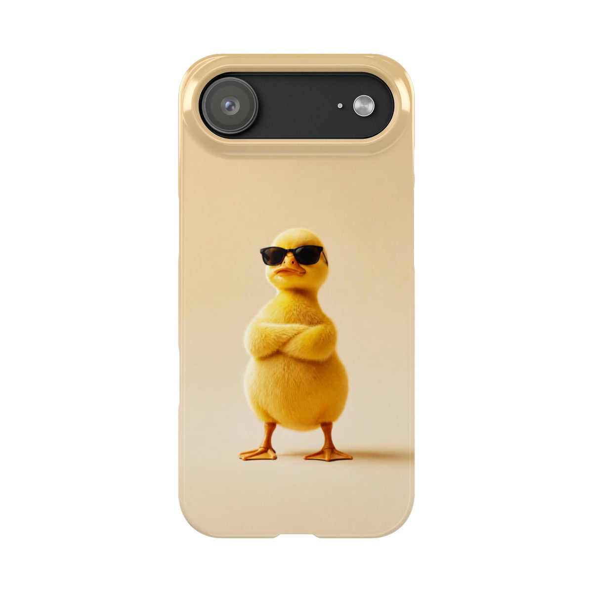 Slim Phone Case — Cool Sunglasses Duck Cute Protective Cover