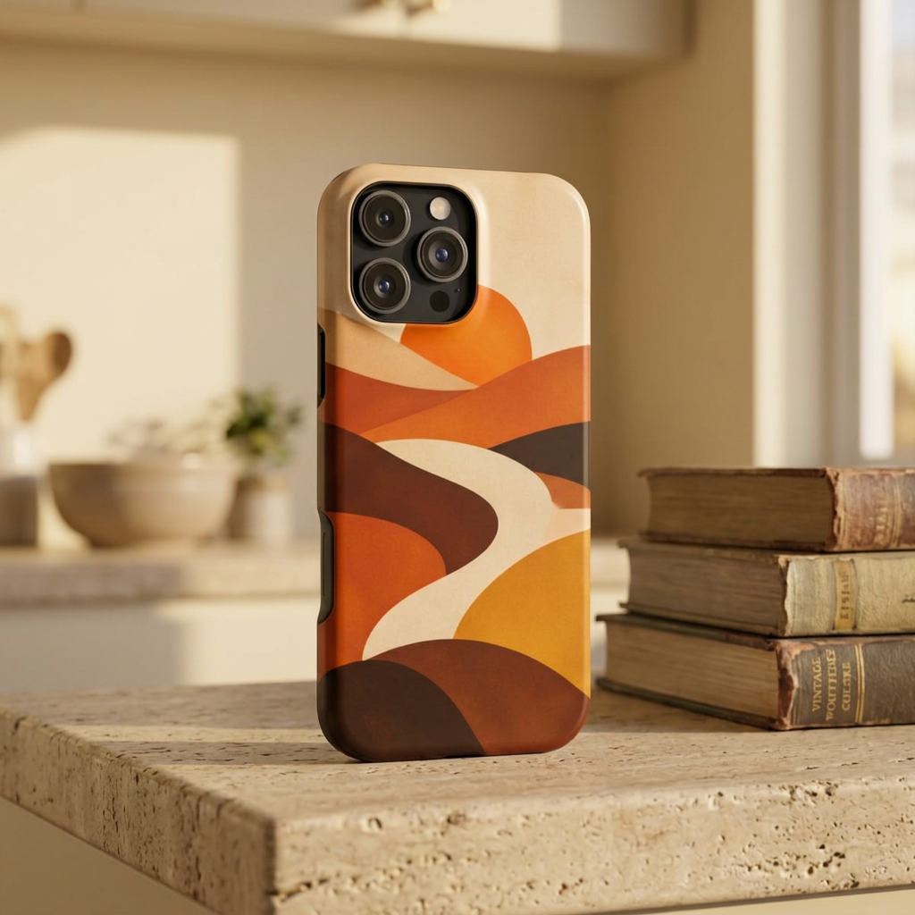 Sunset Abstract Magnetic Impact Phone Case