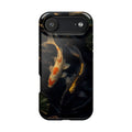 Koi Pond Magnetic Impact-Resistant Phone Case — Dark Waterfish Design