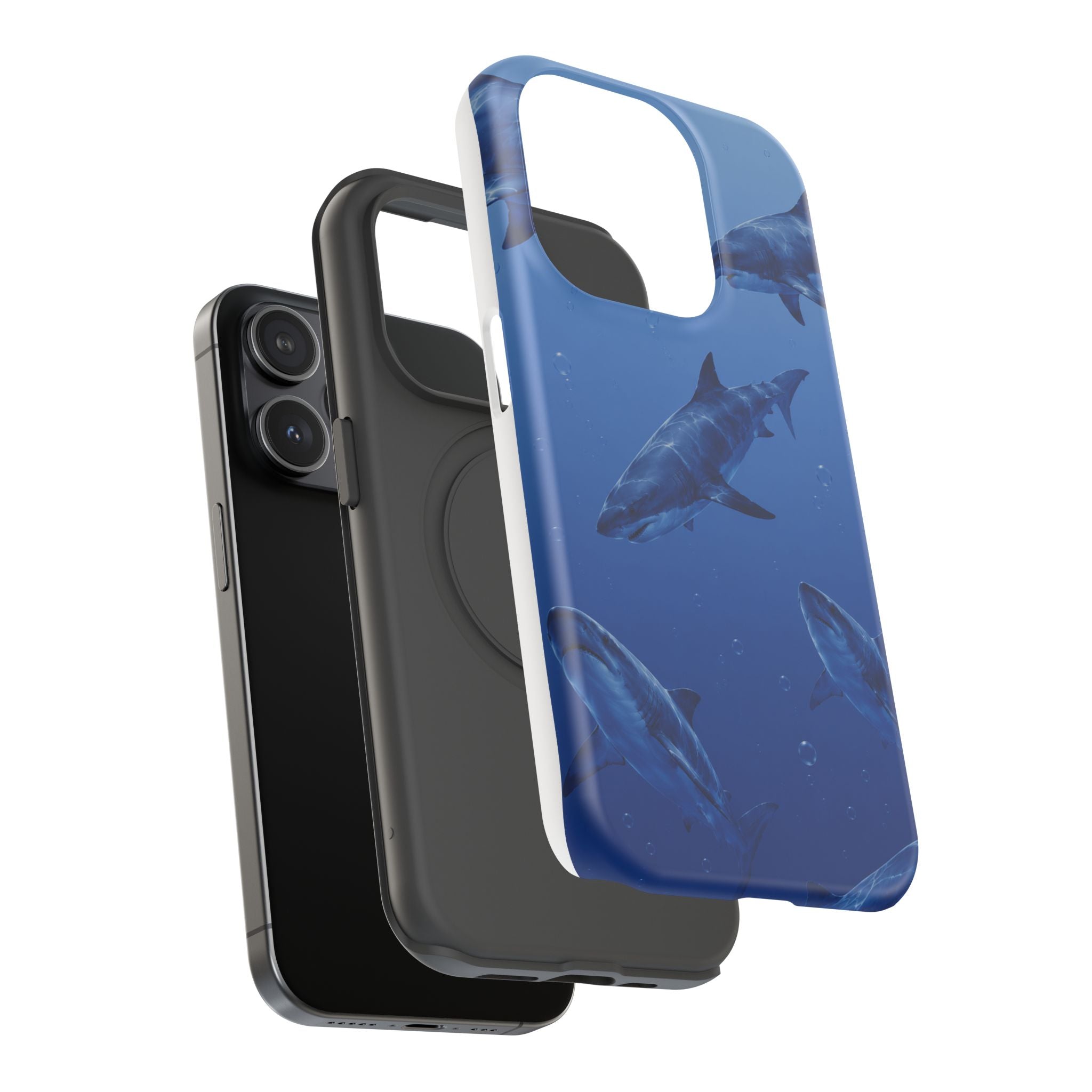 Shark Ocean Impact-Resistant Phone Case